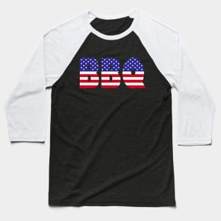 New Year 2024 4th Of July BBQ Independence Day Holiday Celebration Baseball T-Shirt